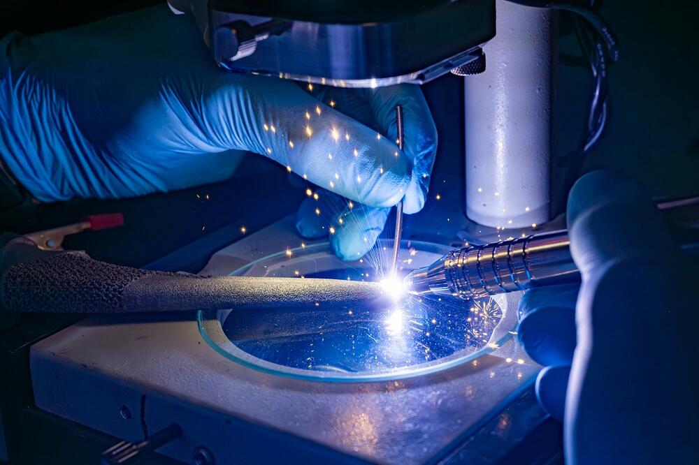 Процесс пайки до нанесения покрытия на аддитивные протезы